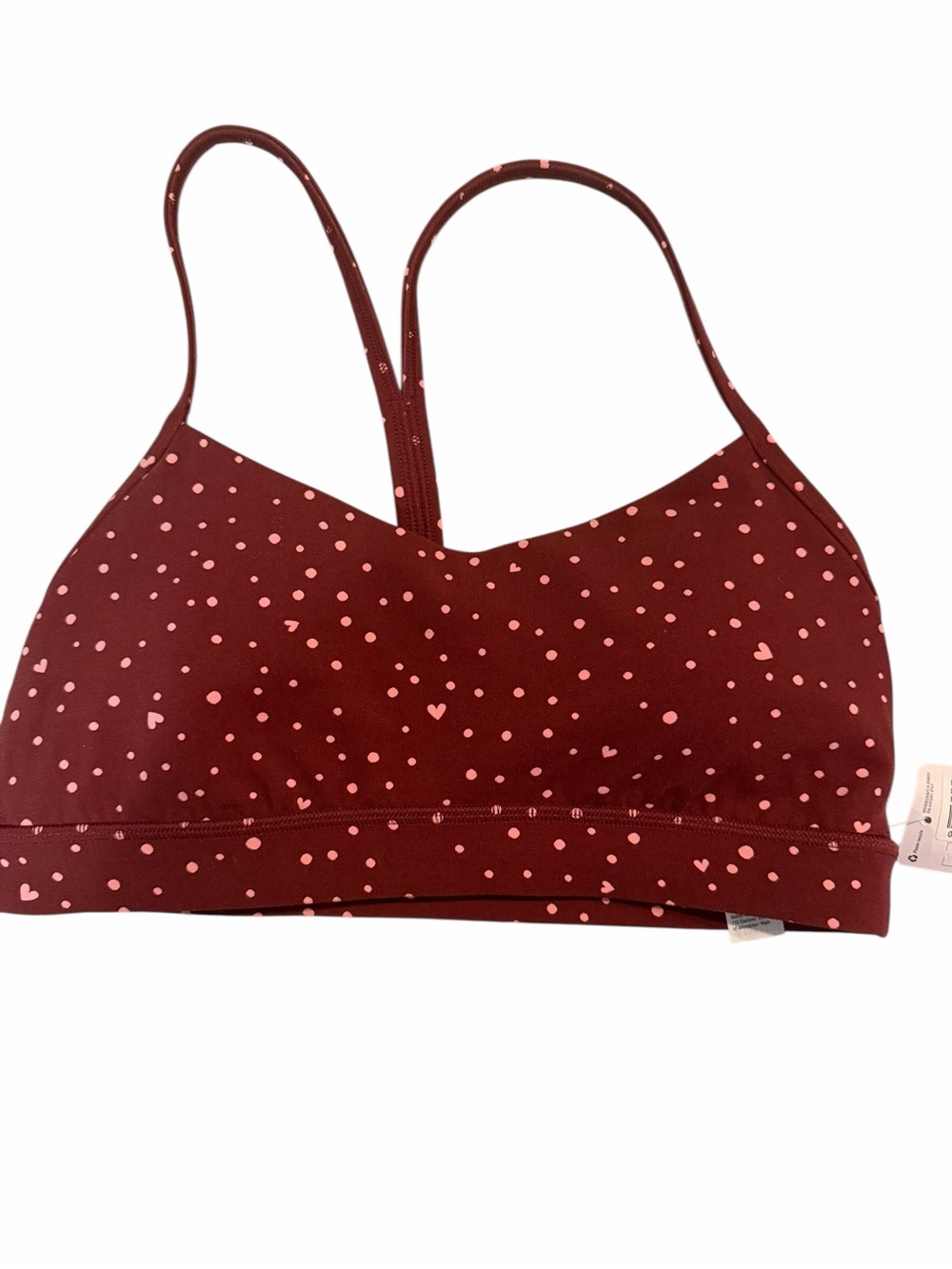 lululemon athletica Valentines collection flow Y Nulu Bra 8 NWT - Picture 2 of 4